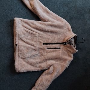 VS PINK 1/2 zip Sherpa pullover